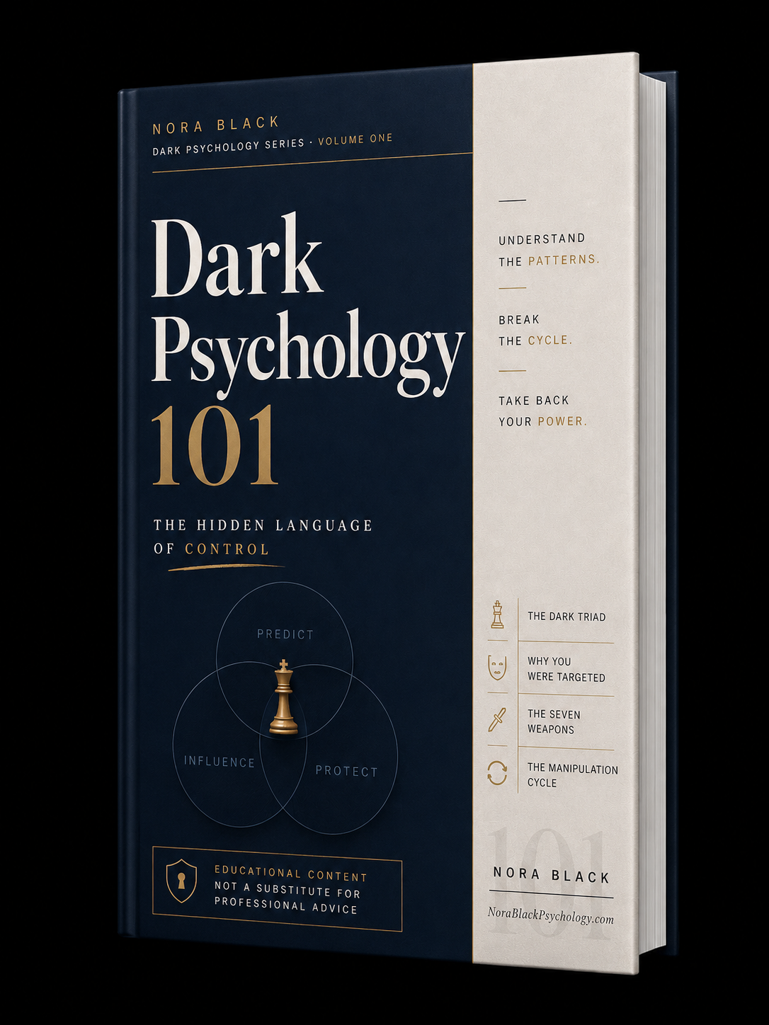 Dark Psychology 101 3D Cover